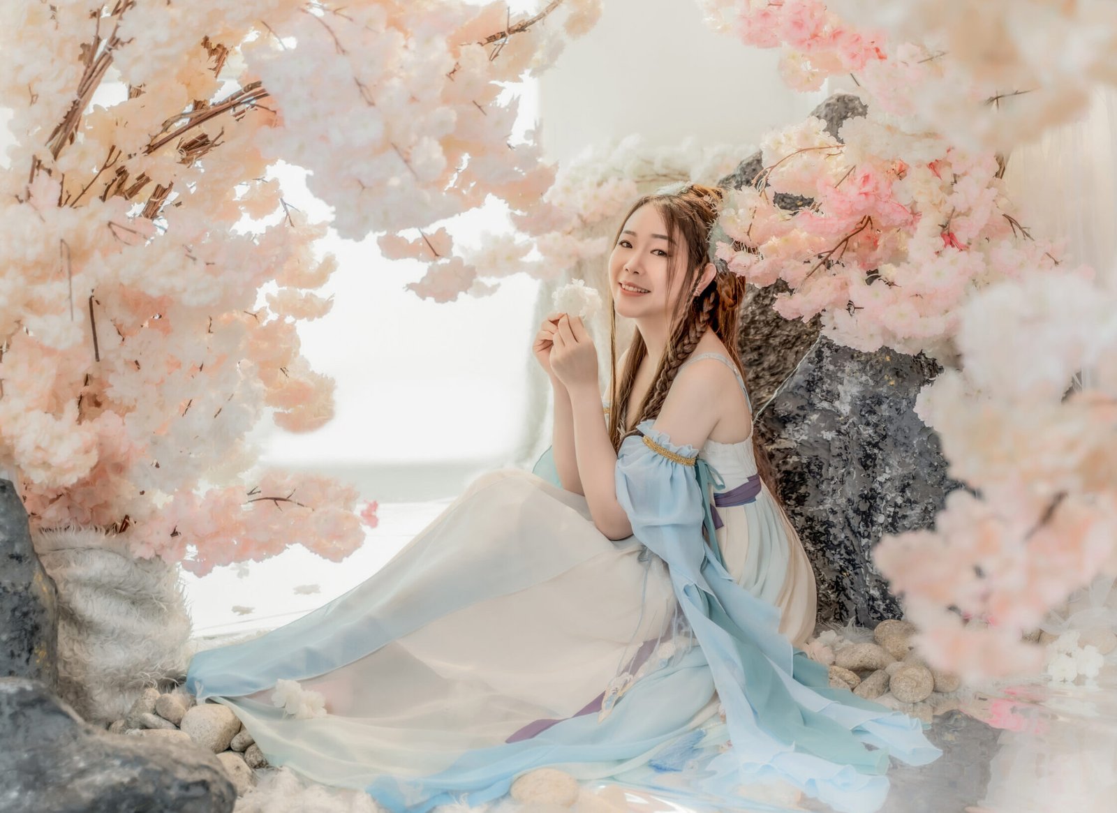 Lotus Lantern themed photography studio at SANdoMs Petaling Jaya Malaysia