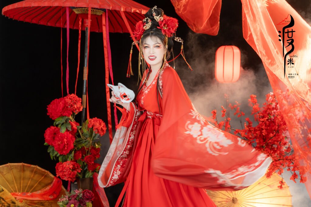 Authentic Hanfu costume photography at SANdoMs studio Petaling Jaya Malaysia