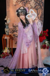 Bernice Chiang Zi Qing copy 2 in Hanfu costume competition at SANdoMs Malaysia