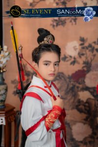 Aaron Khalish Mikael copy 2 in Hanfu costume competition at SANdoMs Malaysia