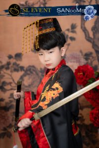 Jarron Chee Ting Sean copy 2 in Hanfu costume competition at SANdoMs Malaysia