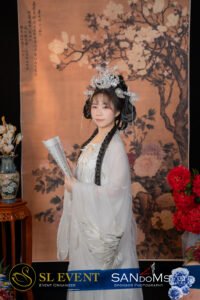 Lim Li Xin logo in Hanfu costume competition at SANdoMs Malaysia