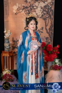 Yuki Chong logo in Hanfu costume competition at SANdoMs Malaysia