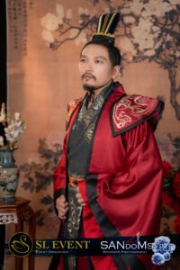 Steve Ng logo in Hanfu costume competition at SANdoMs Malaysia