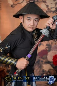 Terry Lohlogo in Hanfu costume competition at SANdoMs Malaysia