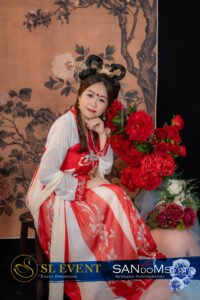 Carol Siaw Nie Linglogojpg in Hanfu costume competition at SANdoMs Malaysia