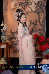 Long Ai Veelogo in Hanfu costume competition at SANdoMs Malaysia