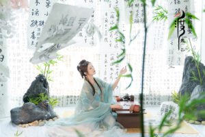Professional Hanfu portrait photography at SANdoMs studio Kelana Jaya Petaling Jaya Malaysia